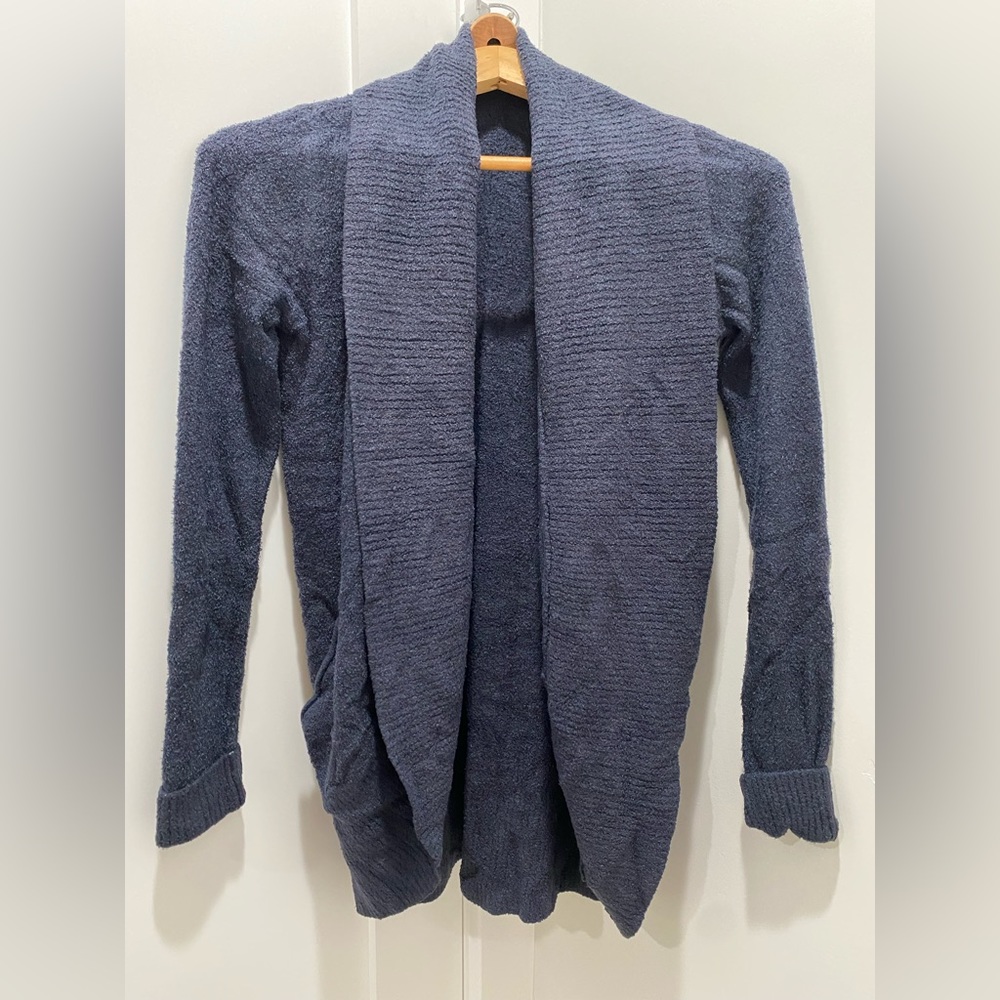 GUC CozyChic Lite® Circle Cardigan - navy blue - XS/S